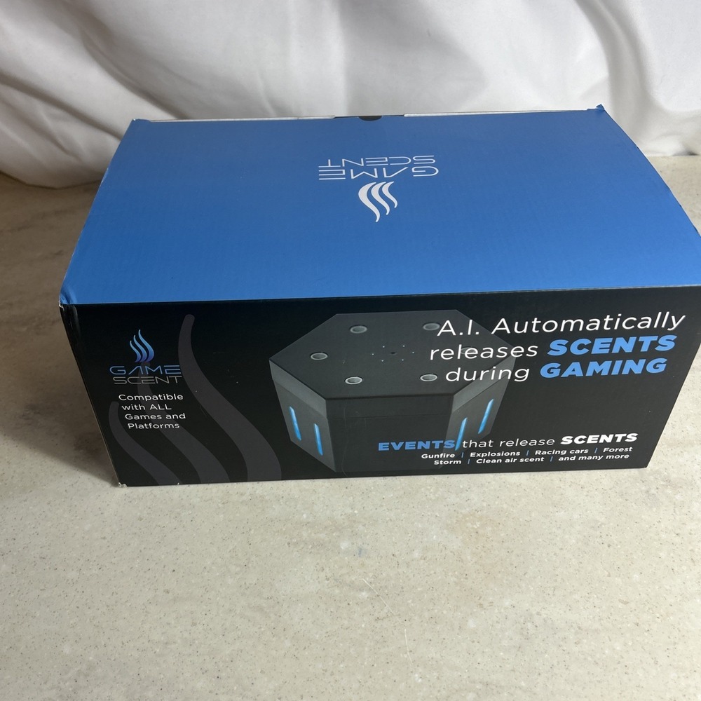 GameScent Console Atomizer , Adaptor With 6 Primary Scents